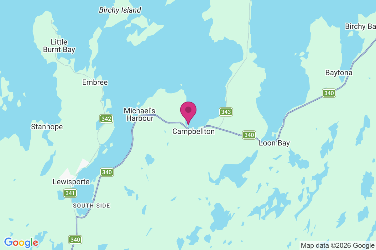 Campbellton map