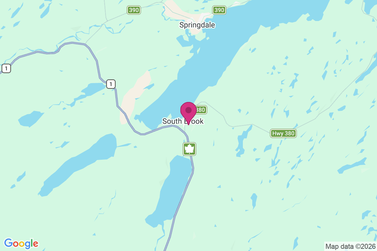 South Brook Gb map