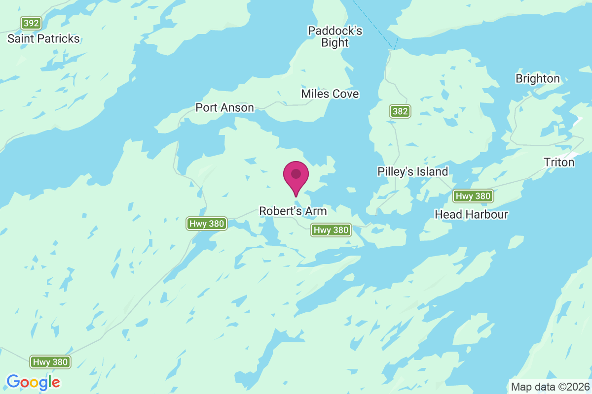 Robert's Arm map