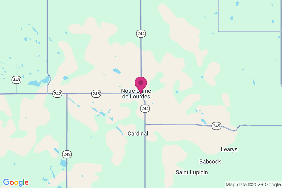 St Joseph map