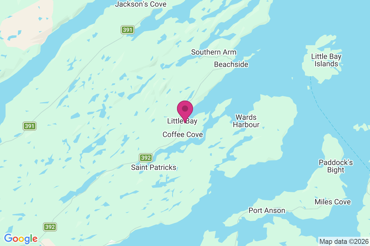Little Bay Ndb map