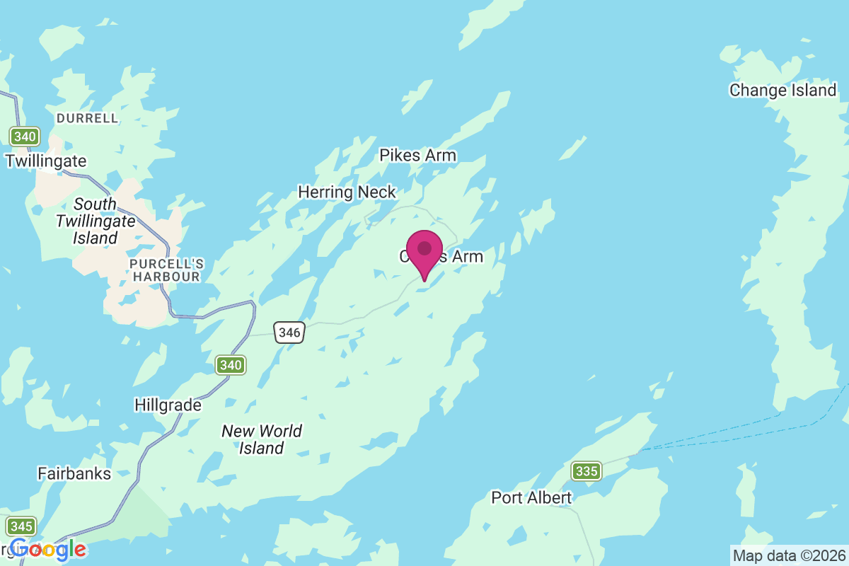 Herring Neck map