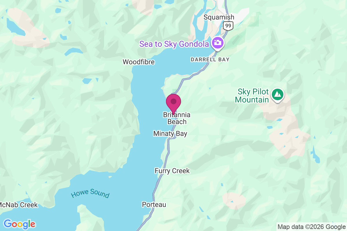Lions Bay map