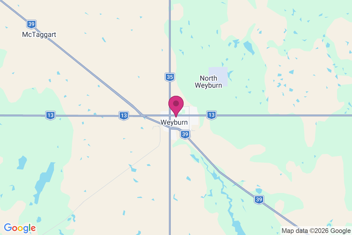 Weyburn map