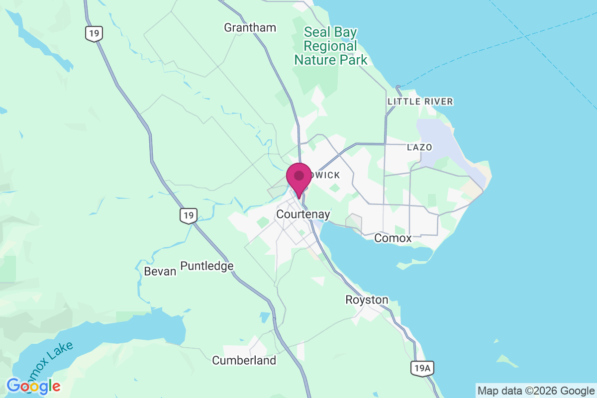 Fanny Bay map