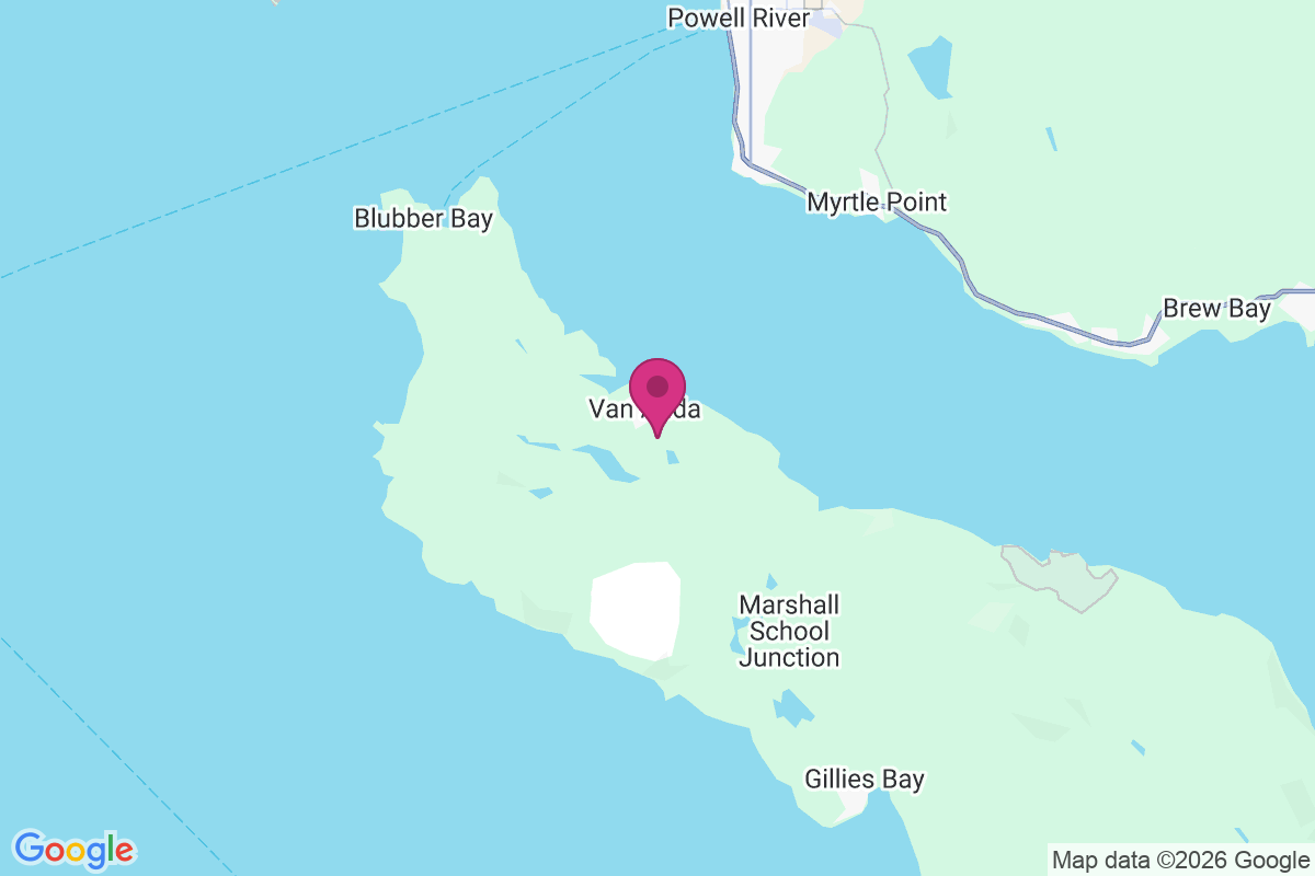 Vananda map