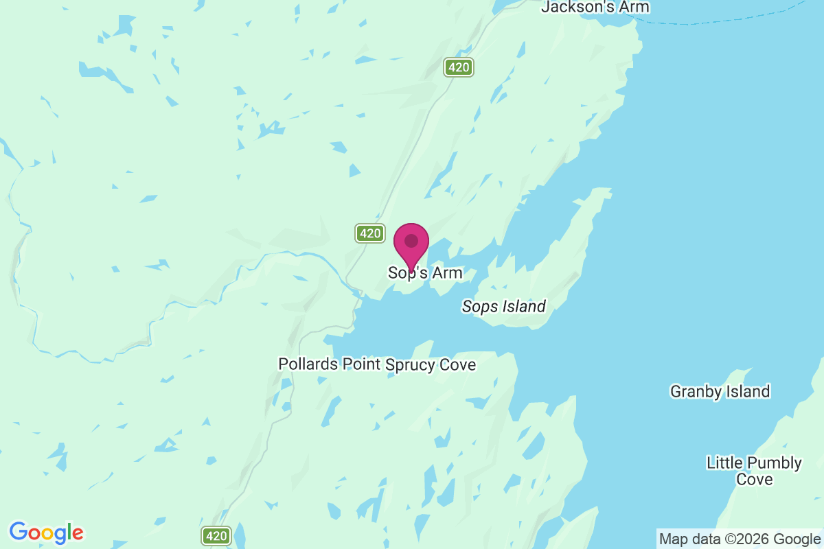 Pollards Point map