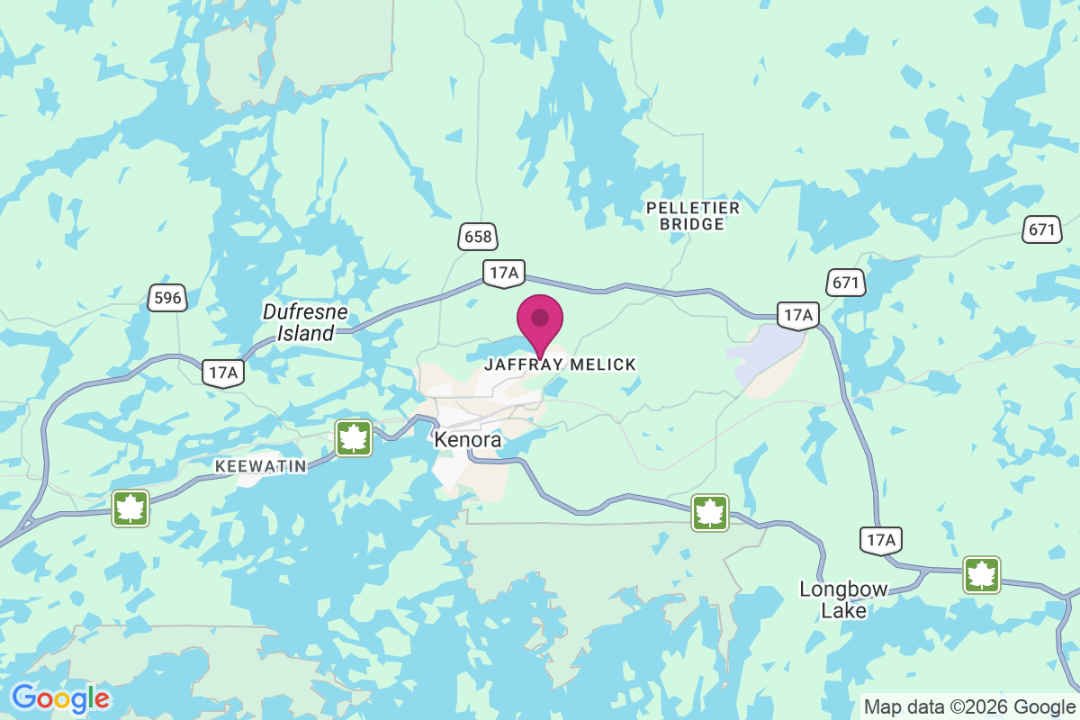 Longbow Lake map