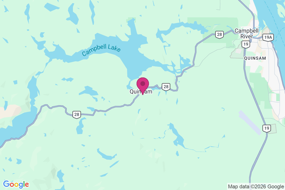 Quinsam map