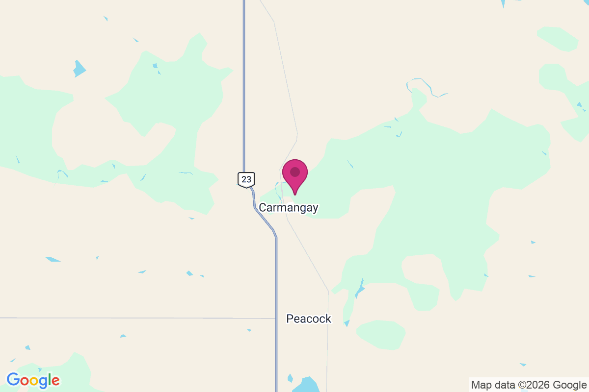 Carmangay map