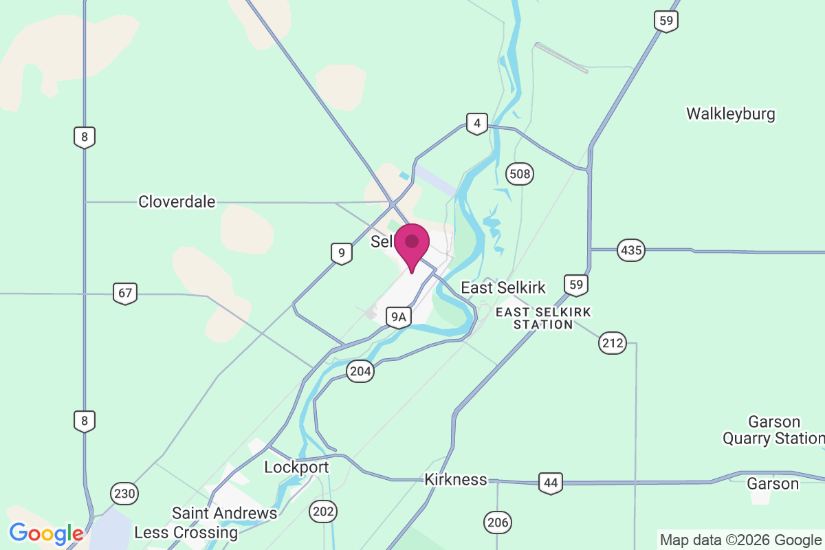 Selkirk map
