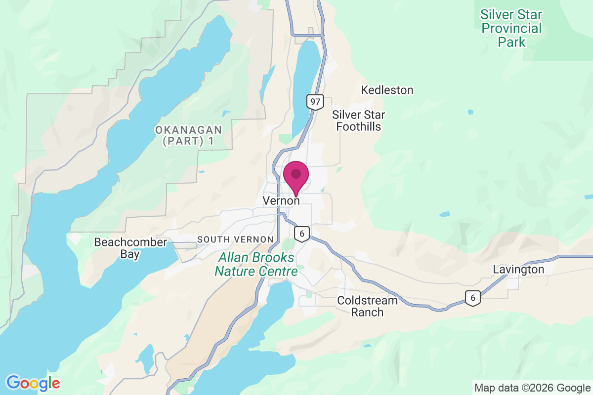 Coldstream map