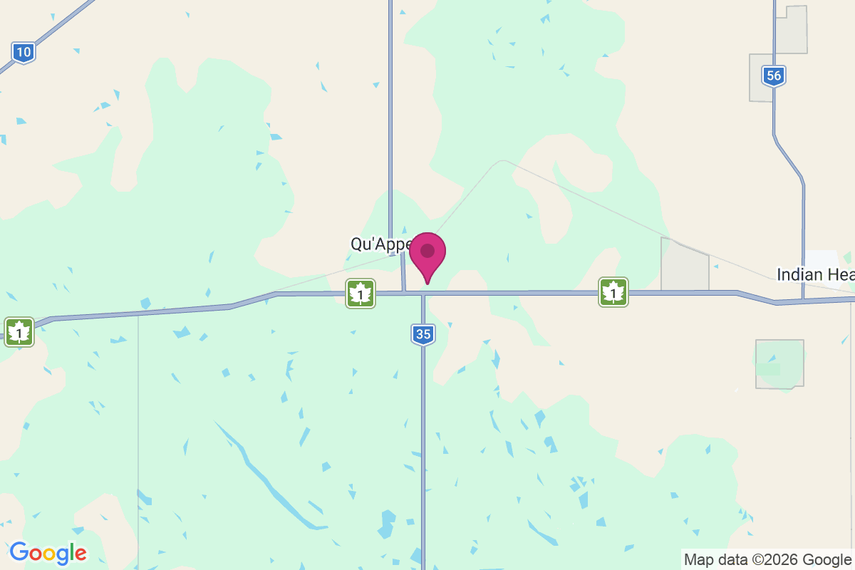 Qu'Appelle map