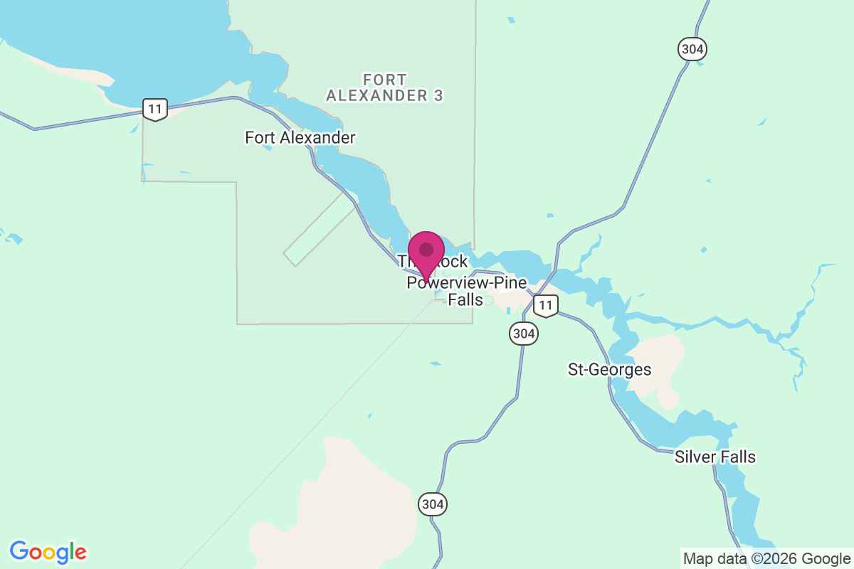 Fort Alexander map