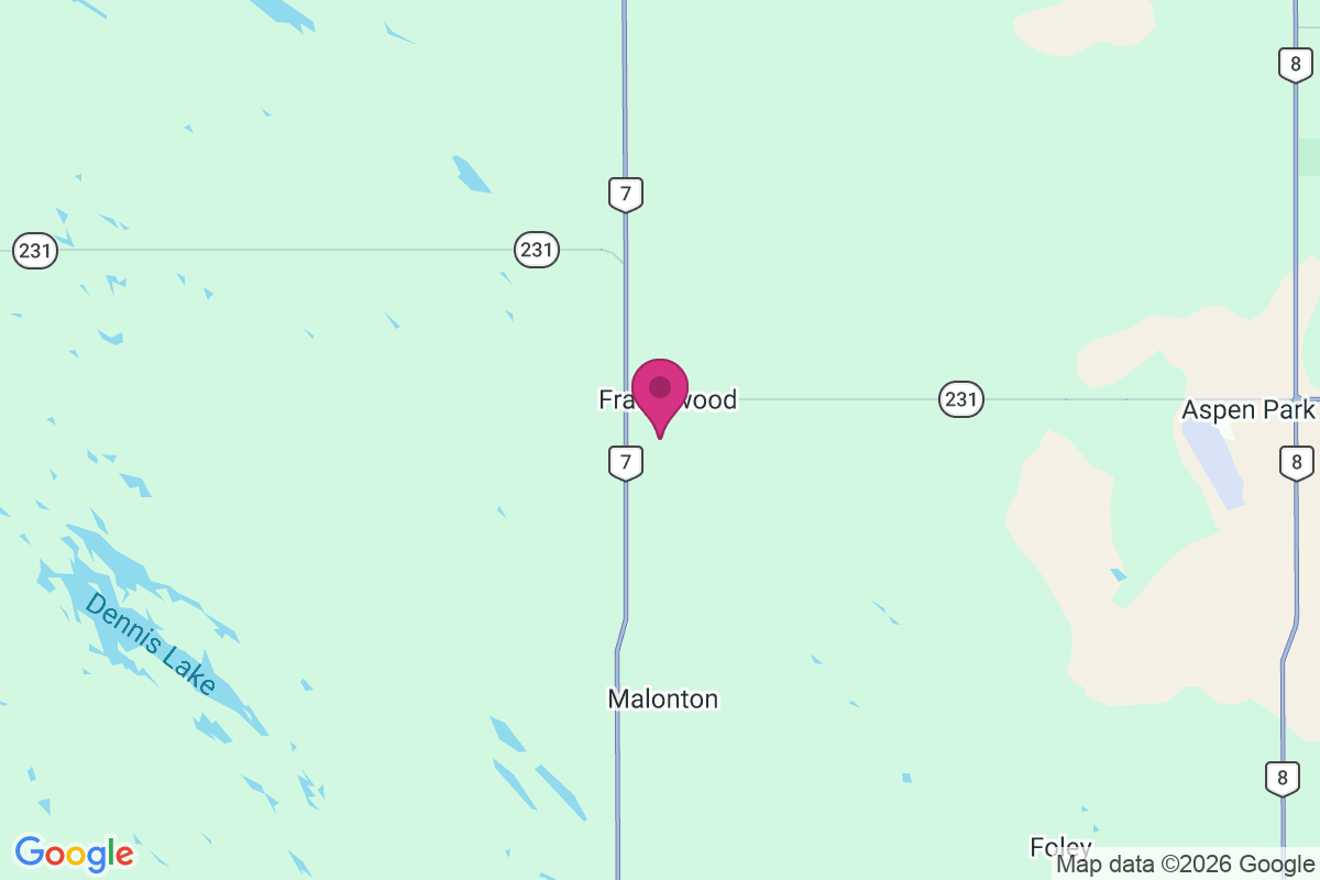 Fraserwood map