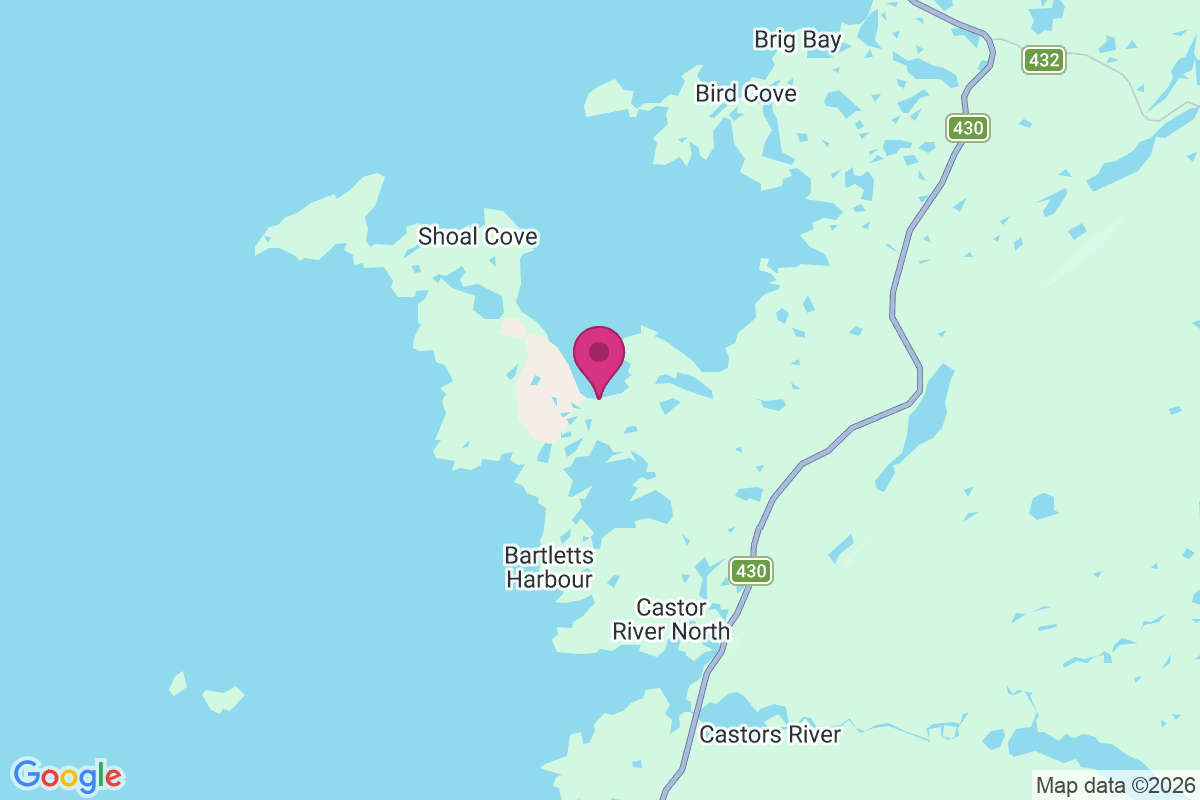 Castors River map