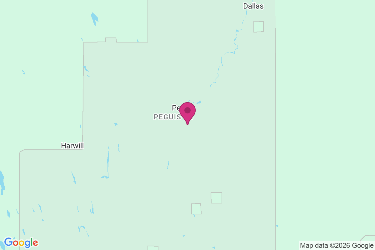 Peguis map