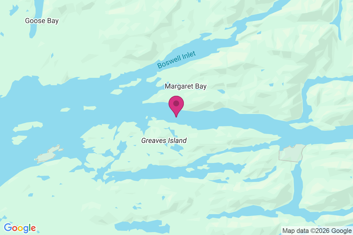 Margaret Bay map