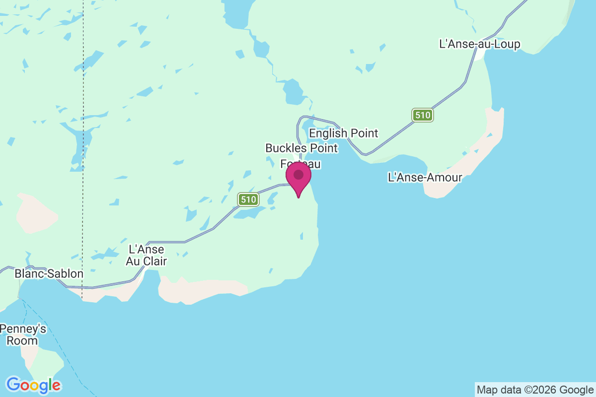 Forteau map