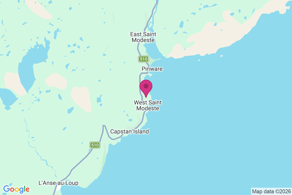 West Saint Modeste map