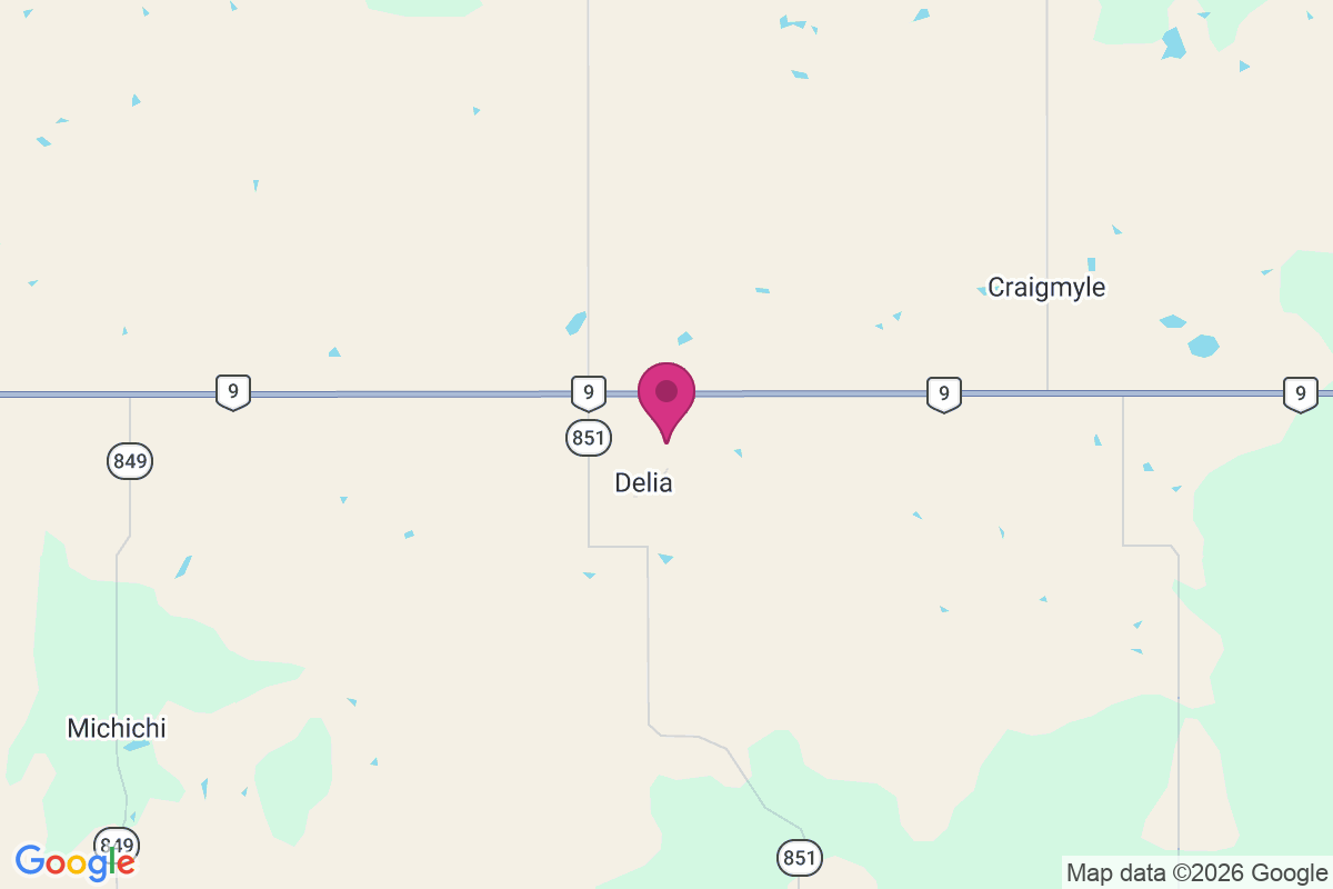 Delia map