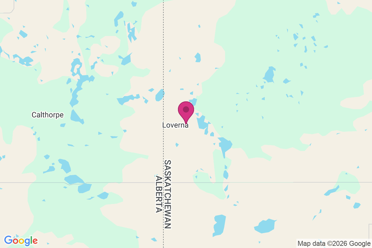 Loverna map