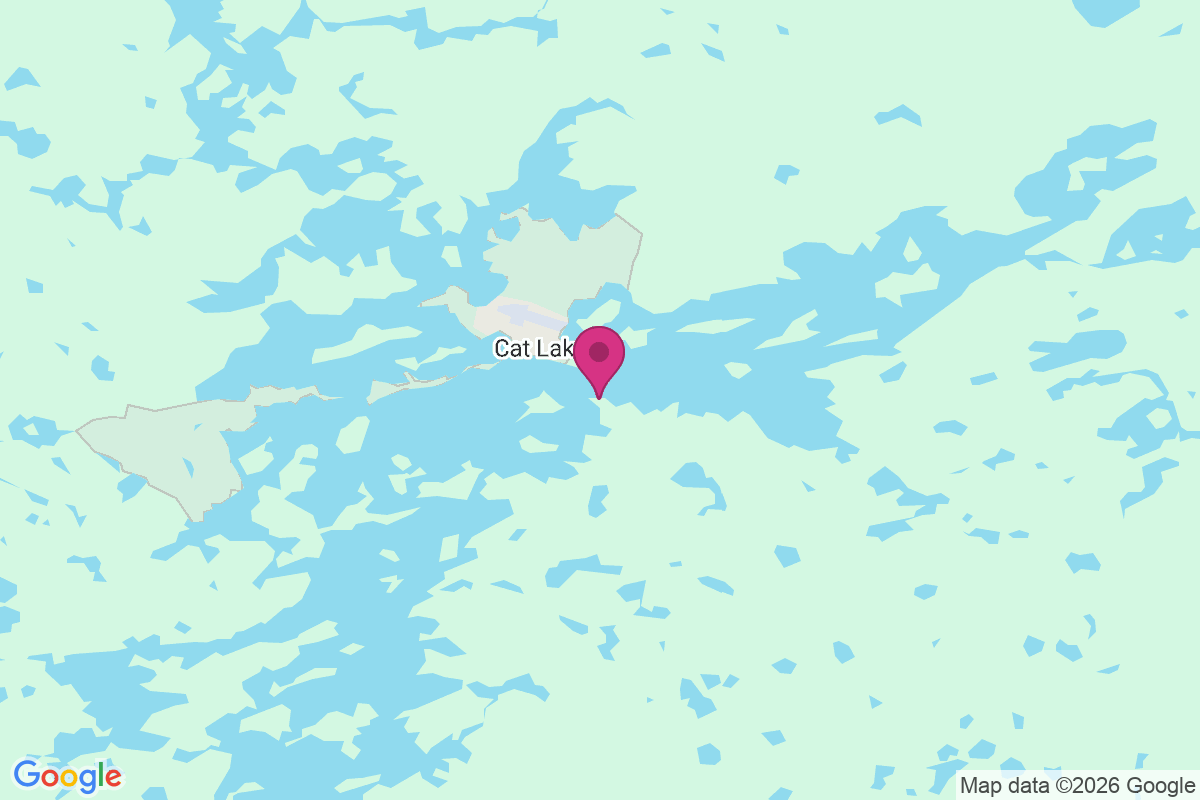 Cat Lake map