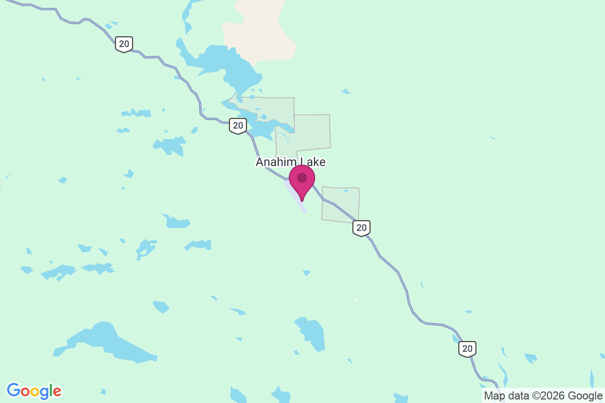 Anahim Lake map