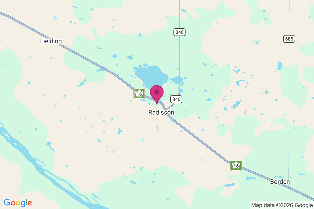 Radisson map