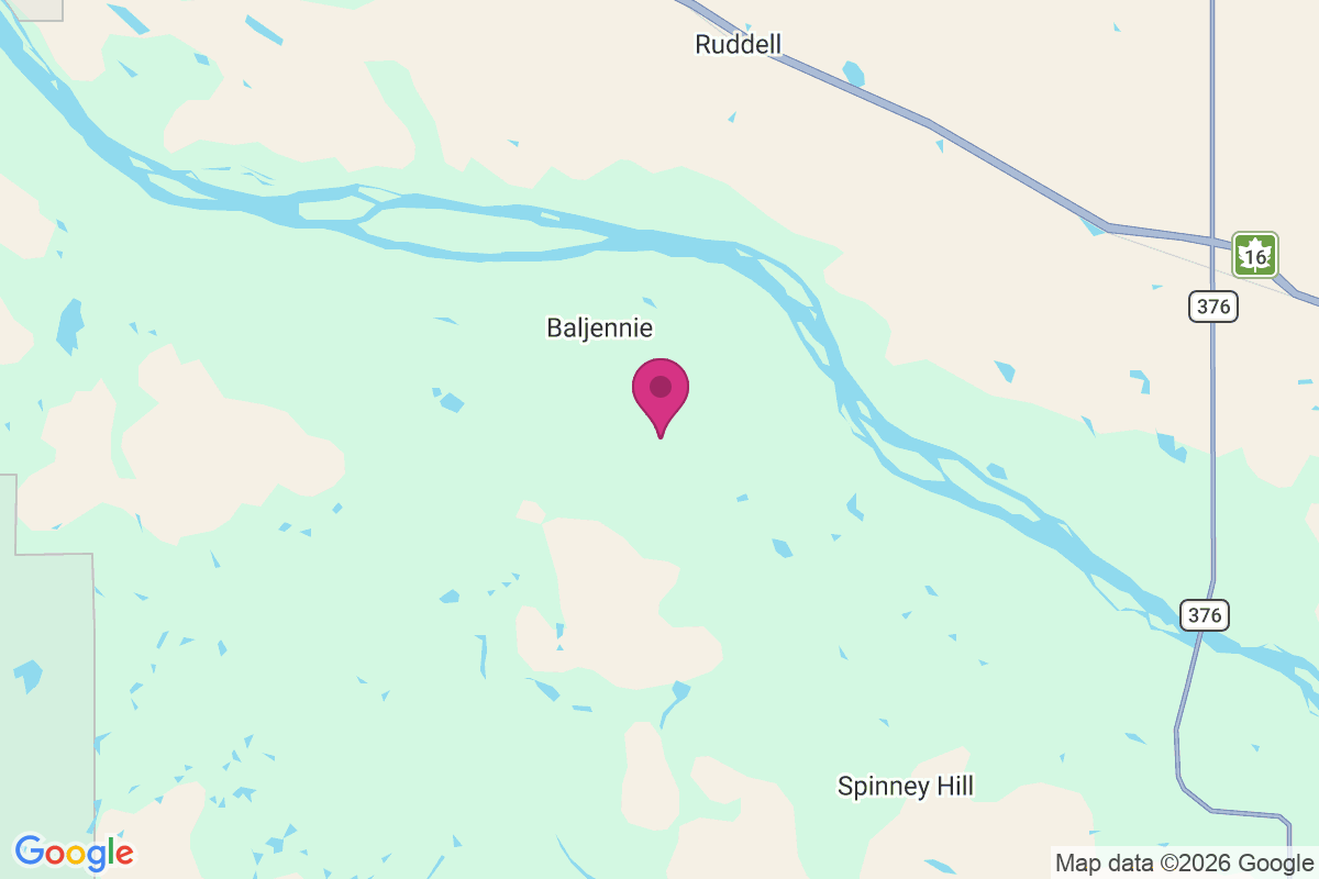 Baljennie map