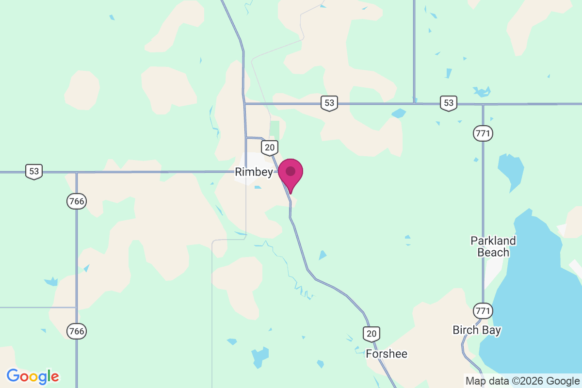Rimbey map