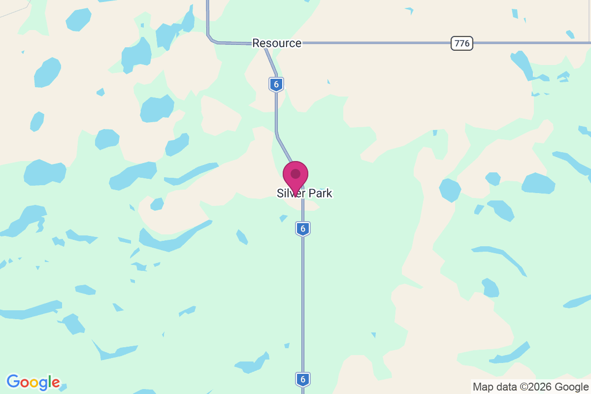 Silver Park map