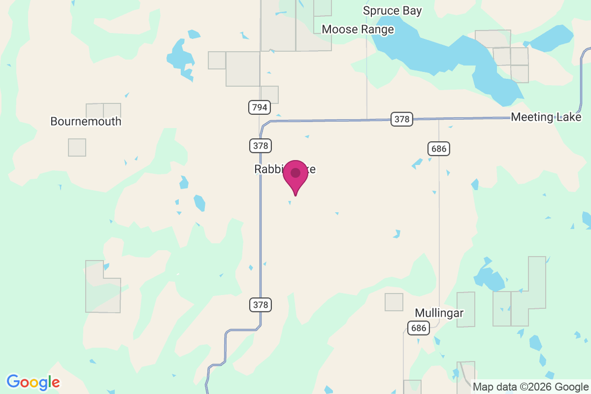 Rabbit Lake map