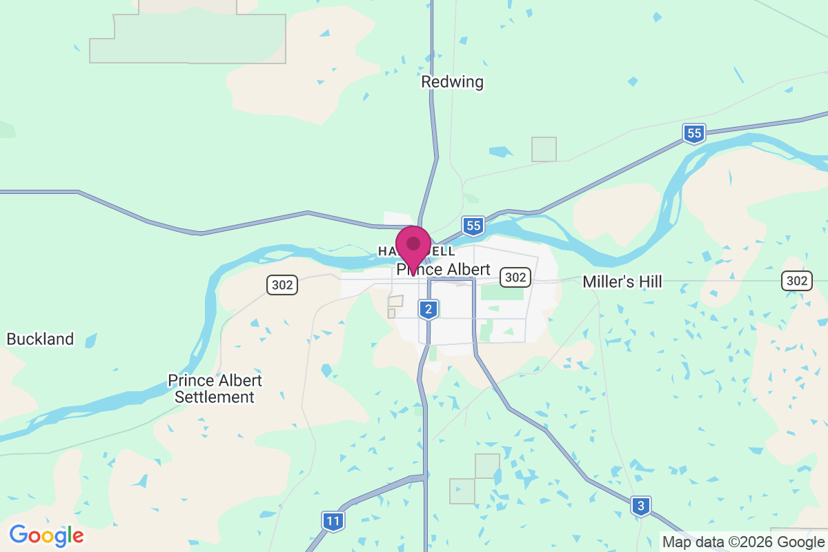 Prince Albert map