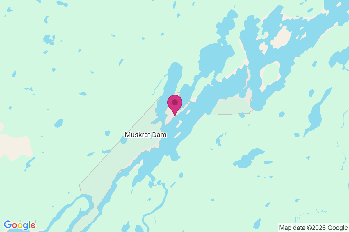 Muskrat Dam map