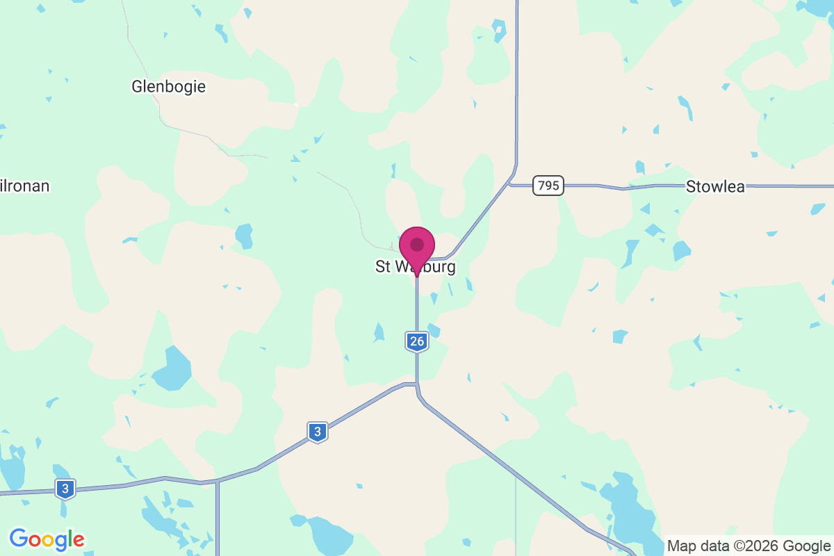 Saint Walberg map