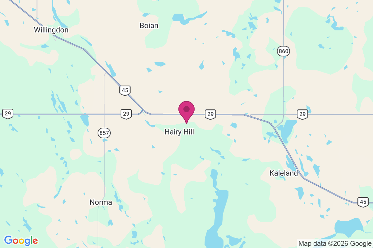 Hairy Hill map