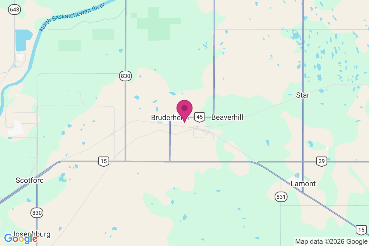 Bruederheim map