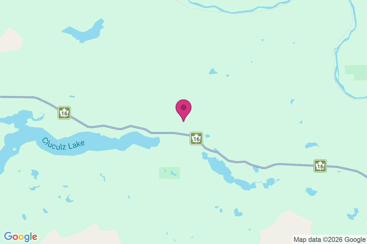 Cluculz Lake map