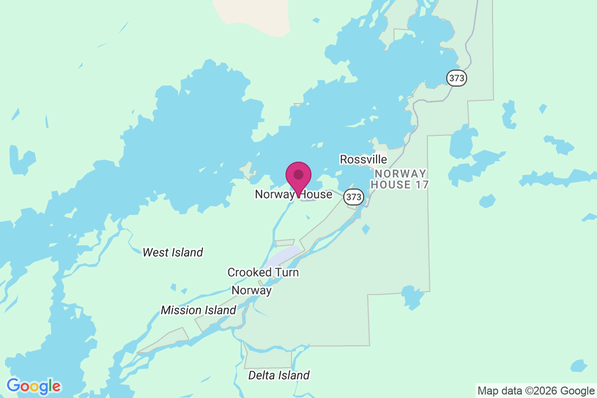 Norway House map