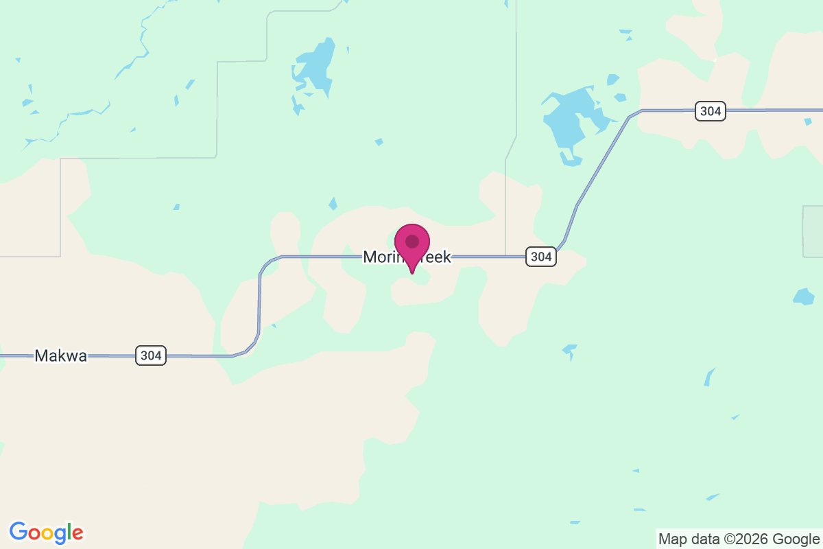Morin Creek map