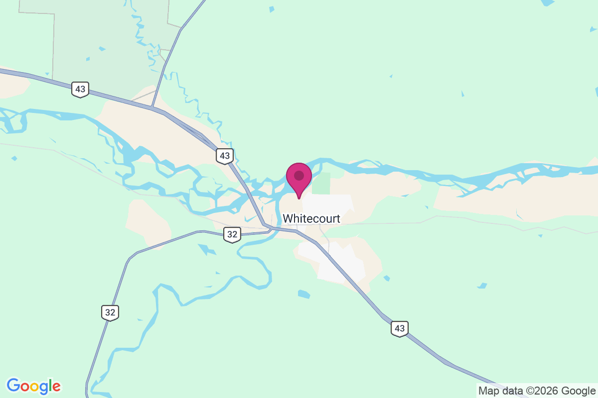 Whitecourt map