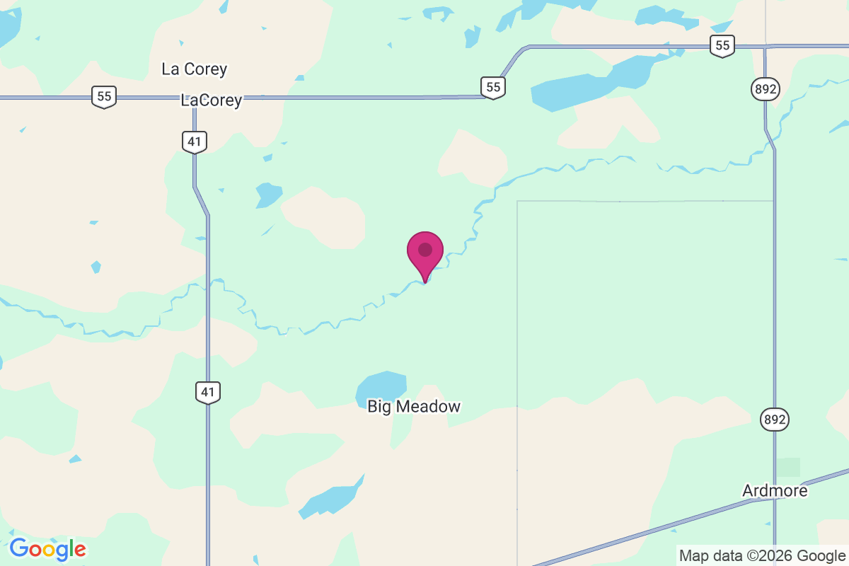 Big Meadow map