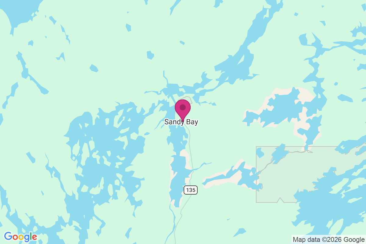 Sandy Bay map