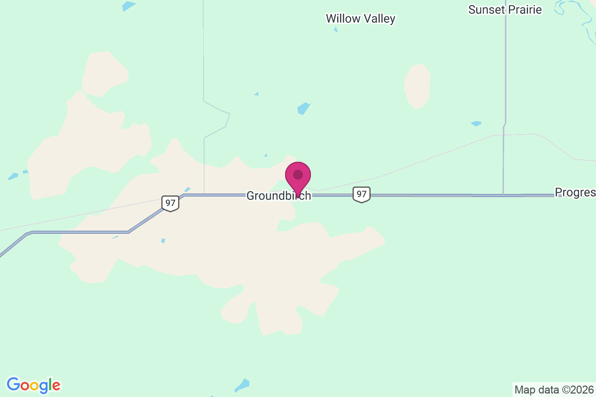 Groundbirch map