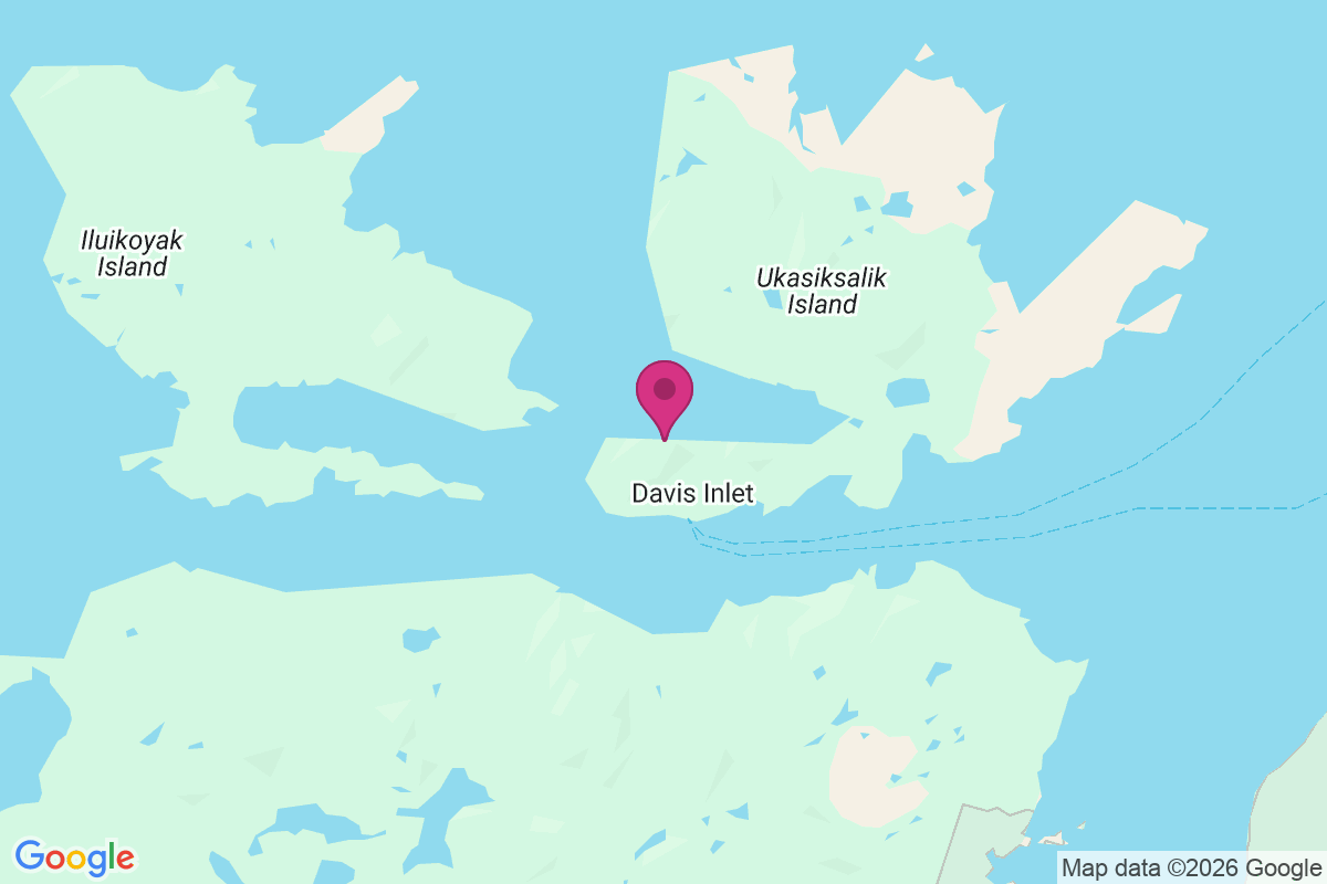 Natuashish map