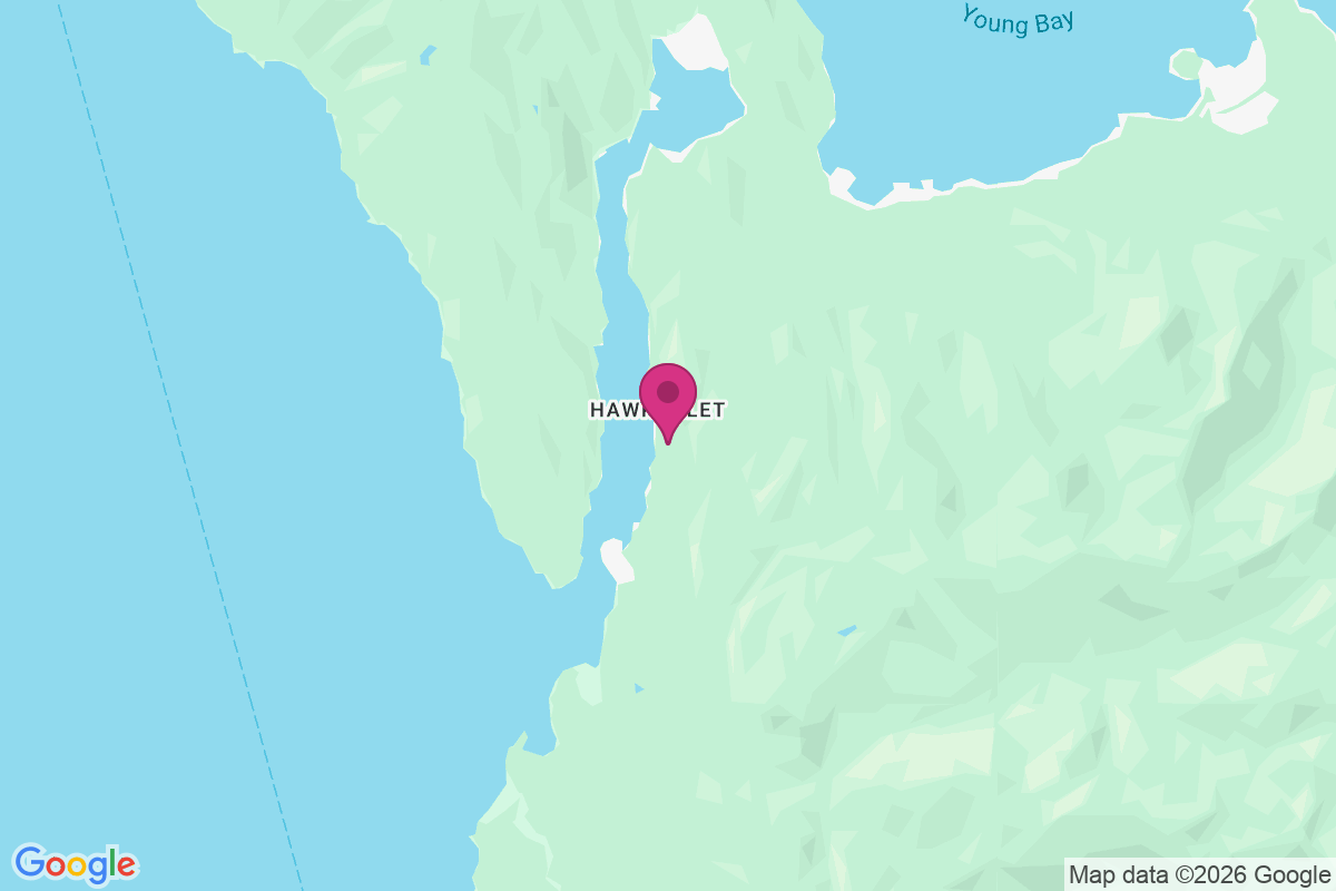 Hawk Inlet map