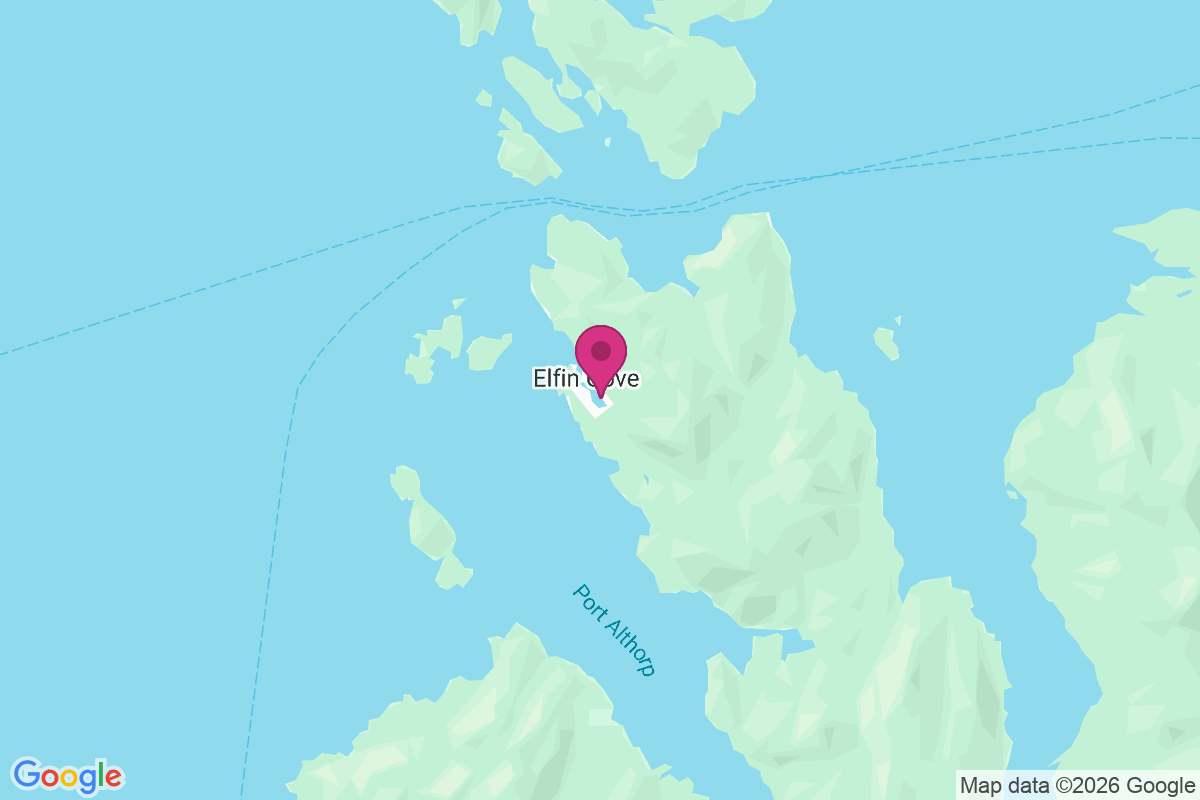 Elfin Cove map