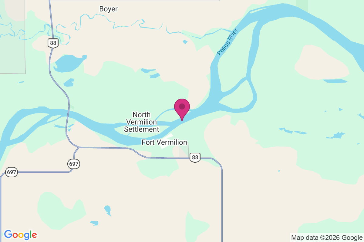 Fort Vermilion map