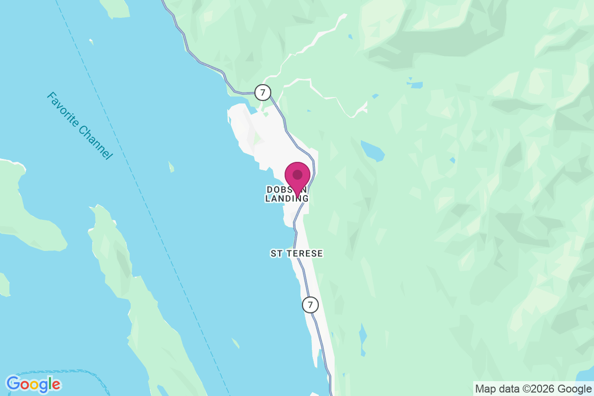 Dobson Landing map